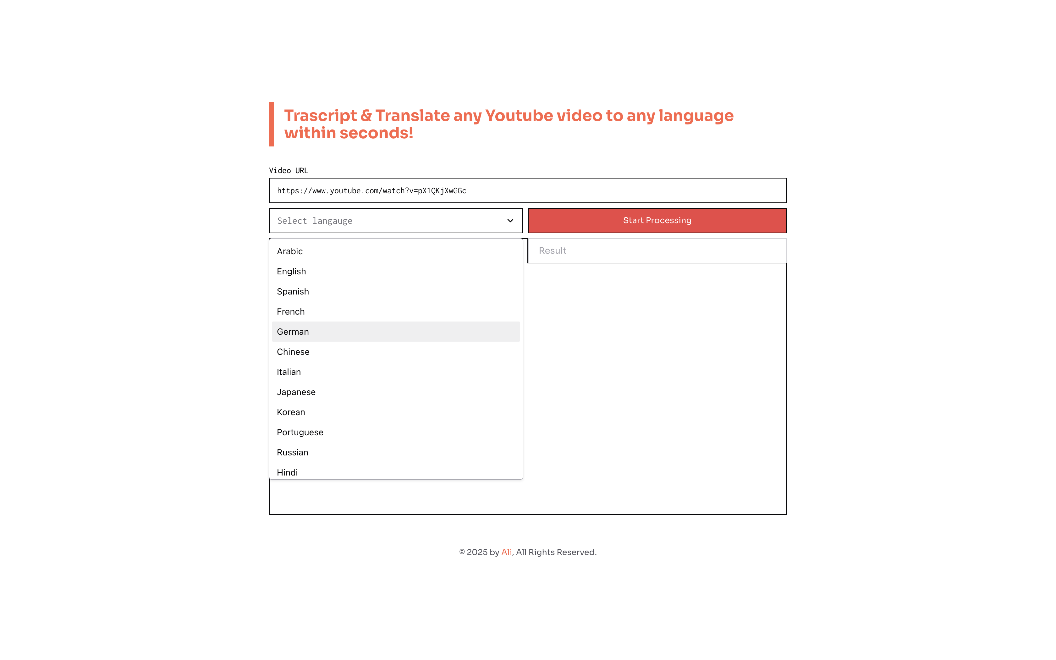 youtube transcriber overview